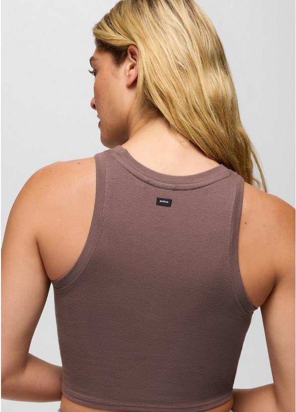 Lotus High Neck Tank, Color: Carob, image 5