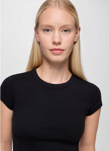 Lotus Short Sleeve Tee, Color: Black, image 19