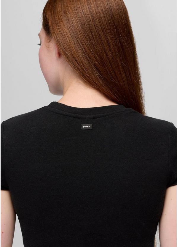 Lotus Short Sleeve Tee, Color: Black, image 8