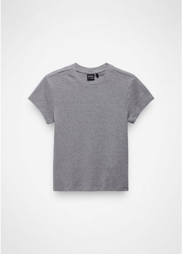 Lotus Short Sleeve Tee, Color: Heather Grey, image 6