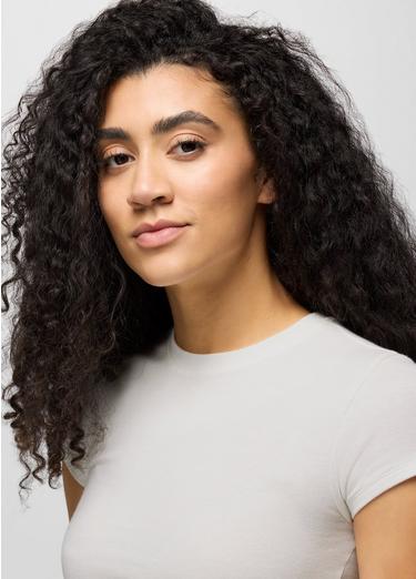 Lotus Short Sleeve Tee, Color: Soft White, image 22