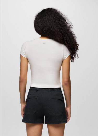 Lotus Short Sleeve Tee, Color: Soft White, image 23