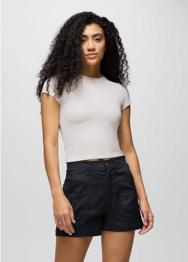 Lotus Short Sleeve Tee, Color: Soft White, image 21