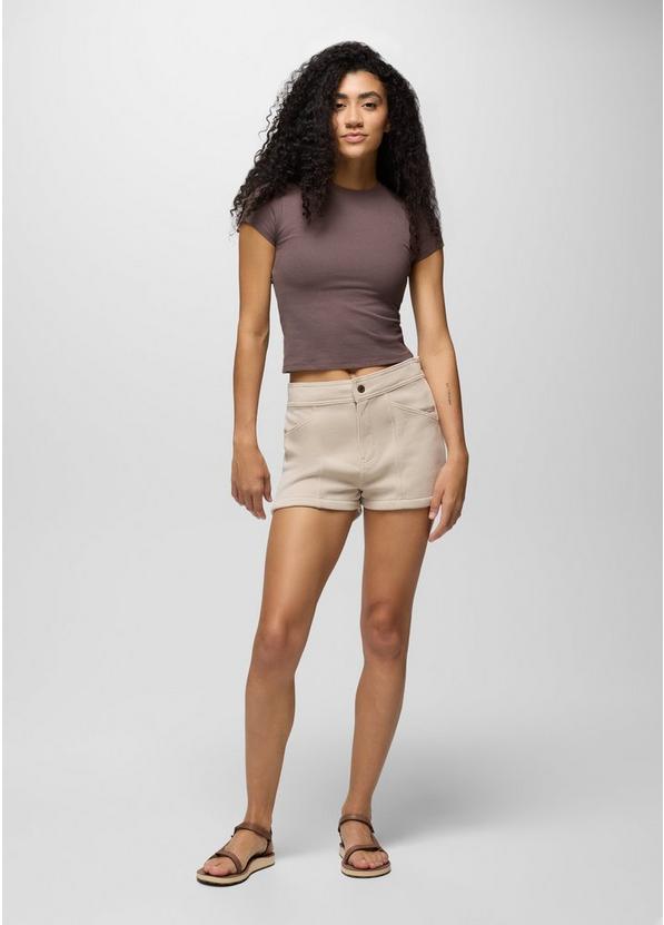 Lotus Short Sleeve Tee, Color: Carob, image 4