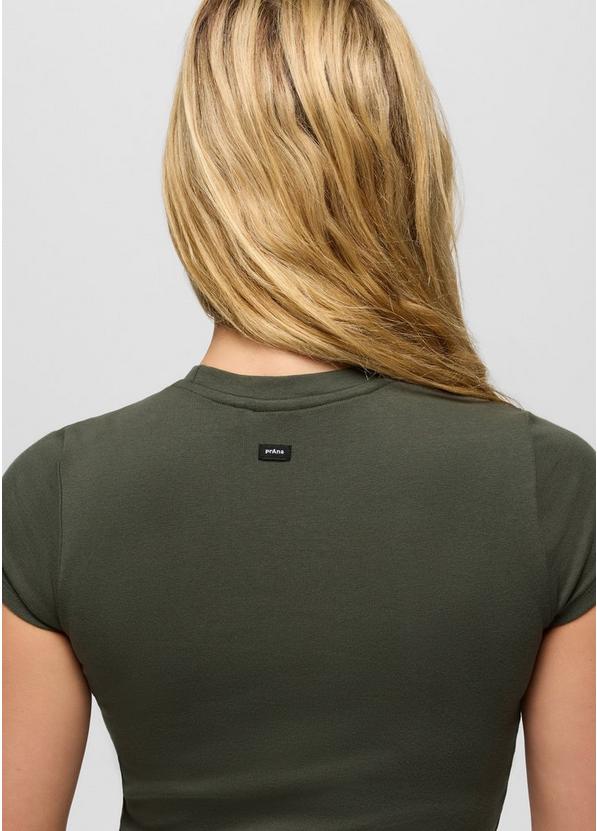 Lotus Short Sleeve Tee, Color: Spruce, image 4