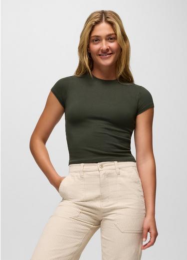 Lotus Short Sleeve Tee, Color: Spruce, image 1