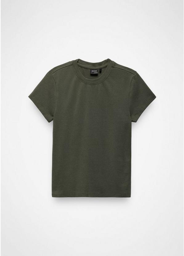 Lotus Short Sleeve Tee, Color: Spruce, image 6