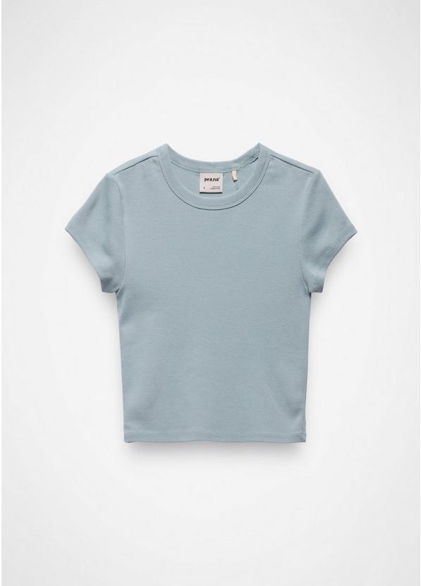 Lotus Short Sleeve Tee, Color: Saltwater, image 6