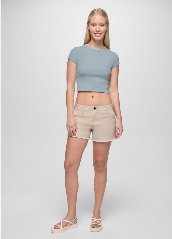 Lotus Short Sleeve Tee, Color: Saltwater, image 5