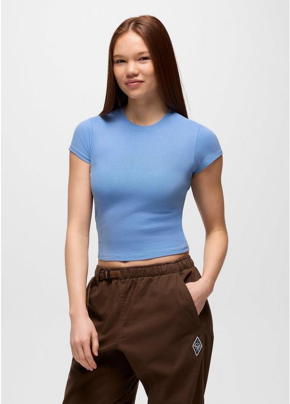 Lotus Short Sleeve Tee, Color: Blue Vibes, image 7