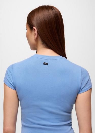 Lotus Short Sleeve Tee, Color: Blue Vibes, image 12