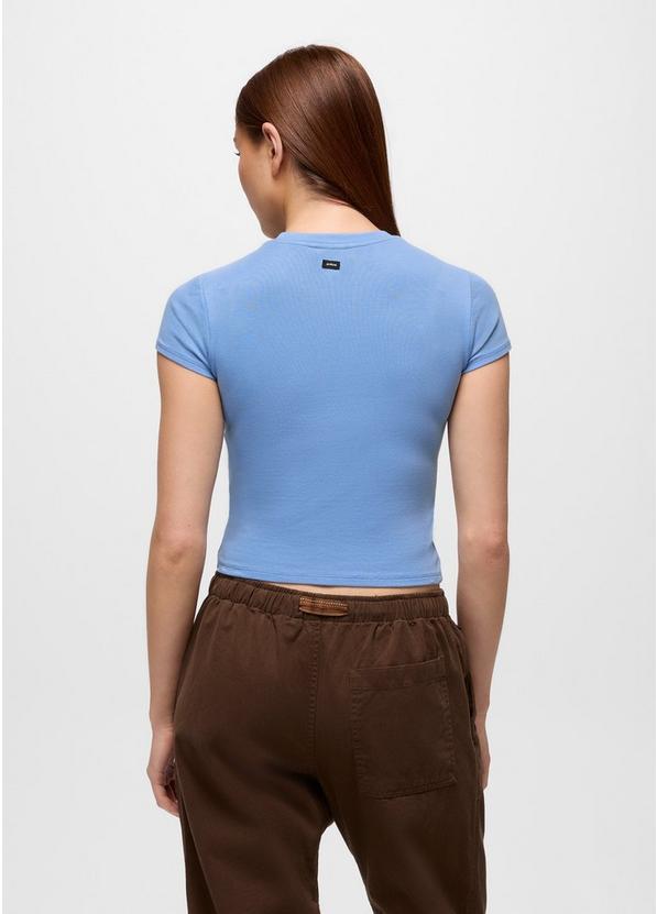 Lotus Short Sleeve Tee, Color: Blue Vibes, image 1