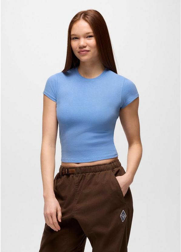 Lotus Short Sleeve Tee, Color: Blue Vibes, image 2