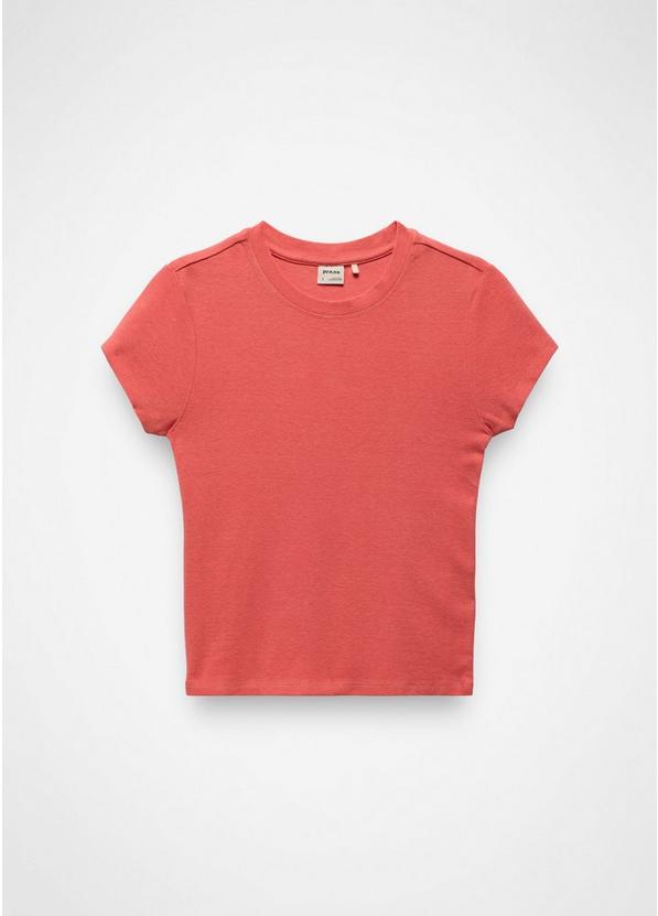 Lotus Short Sleeve Tee, Color: Guava, image 5