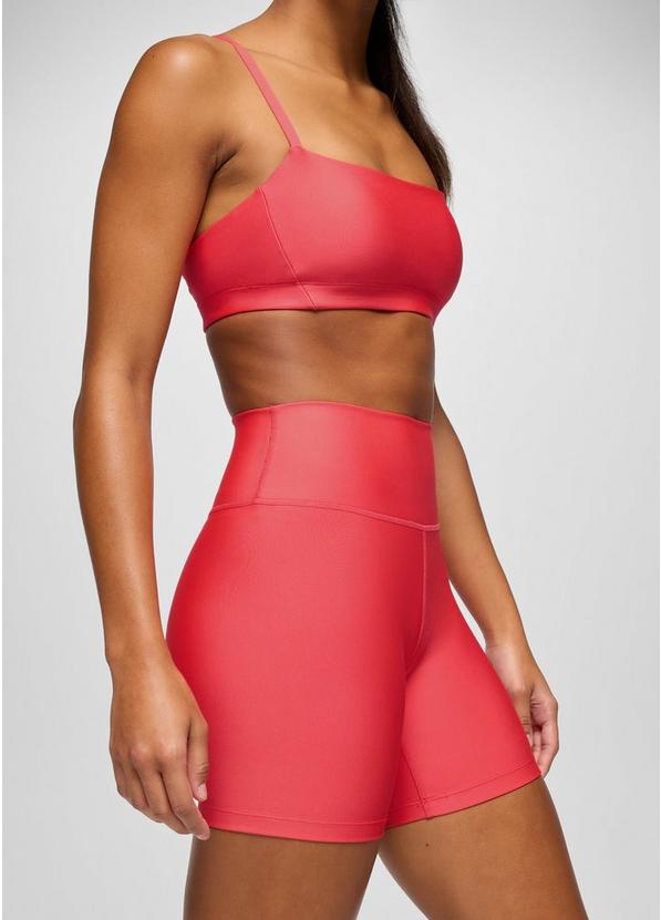 prAna Sculpt Bike Short, Color: Rose Fire, image 4
