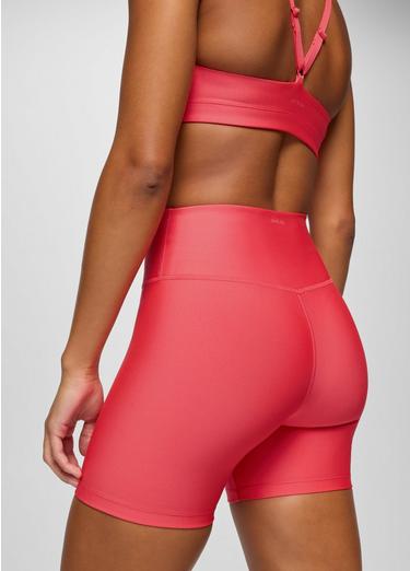 prAna Sculpt Bike Short, Color: Rose Fire, image 3