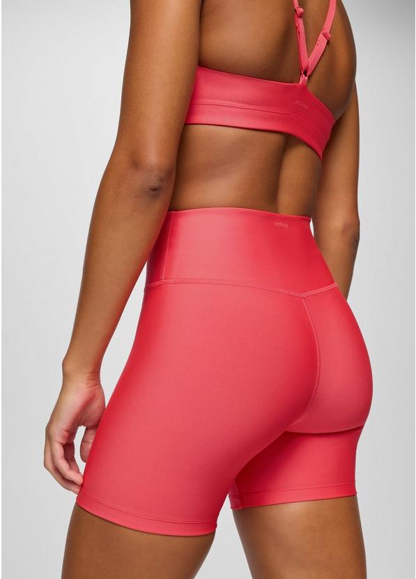 prAna Sculpt Bike Short, Color: Rose Fire, image 3