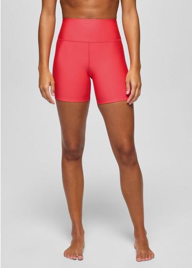 prAna Sculpt Bike Short, Color: Rose Fire, image 7