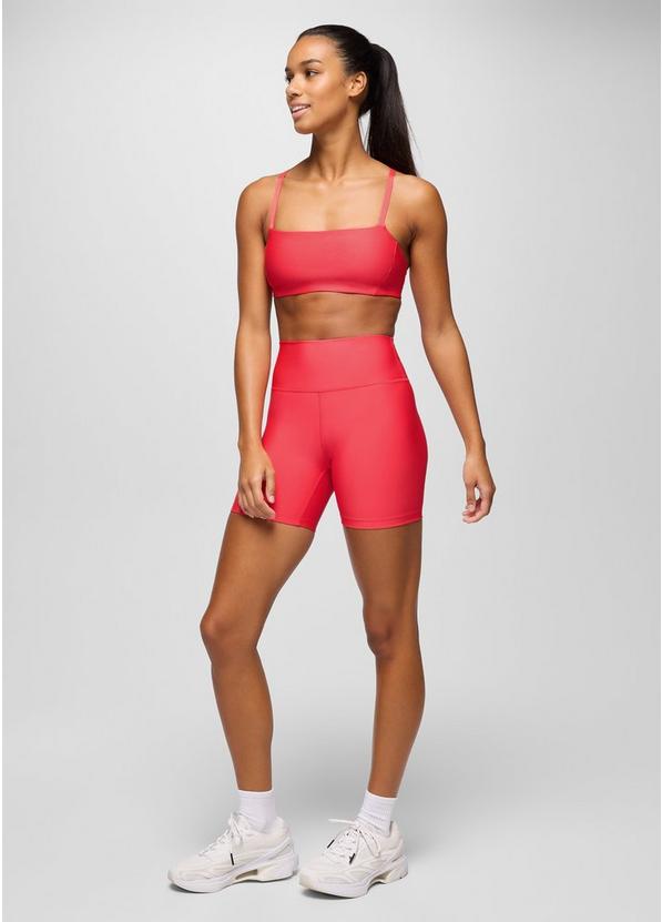 prAna Sculpt Bike Short, Color: Rose Fire, image 5