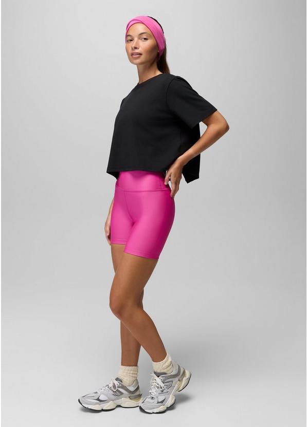 prAna Sculpt Bike Short, Color: Berry Beam, image 5