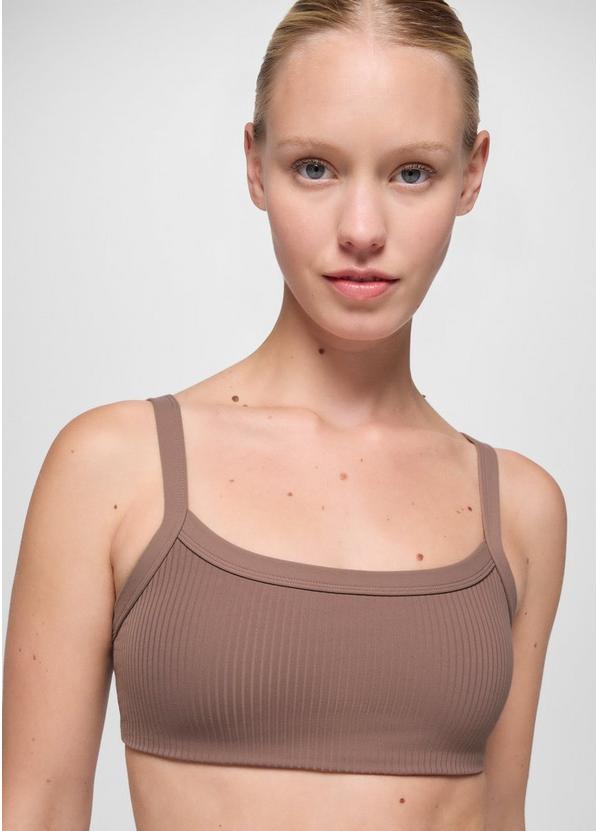 Luxara Rib Bra, Color: Carob, image 3