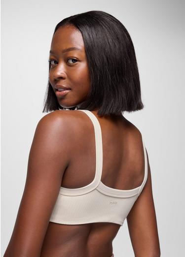 Luxara Rib Bra, Color: Almond, image 2