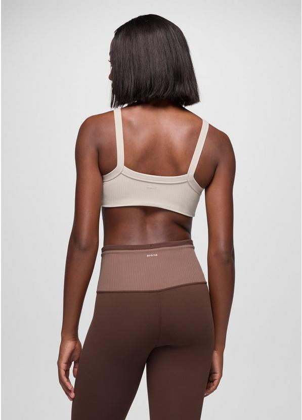 Luxara Rib Bra, Color: Almond, image 2