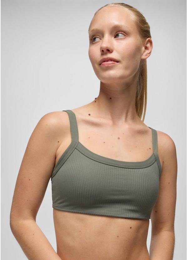 Luxara Rib Bra, Color: Thyme, image 3