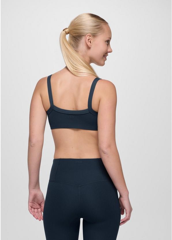 Luxara Rib Bra, Color: Stormy Night, image 2