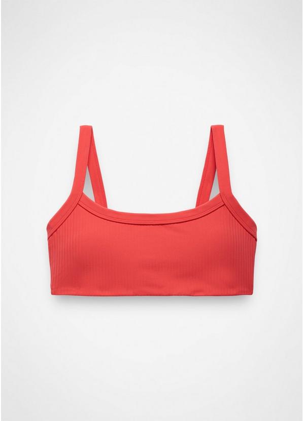Luxara Rib Bra, Color: Rose Fire, image 8