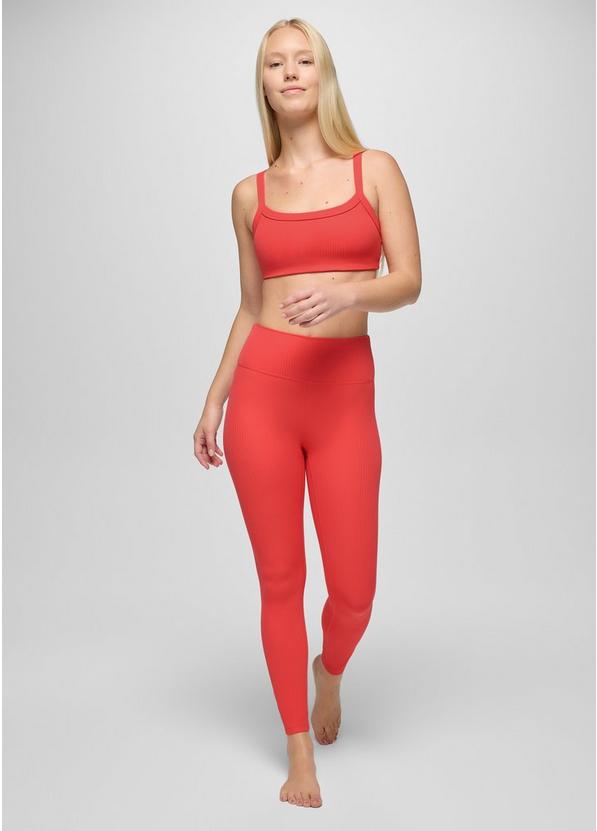 Luxara Rib Bra, Color: Rose Fire, image 7