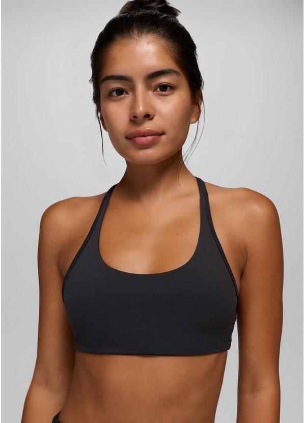 Luxara Racerback Bra, Color: Black, image 3
