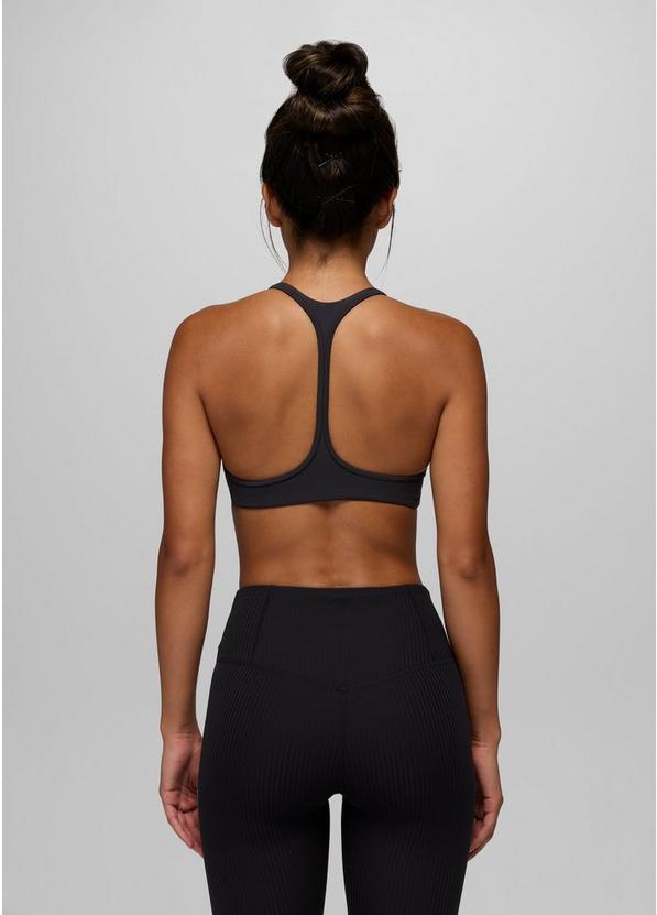 Luxara Racerback Bra, Color: Black, image 2