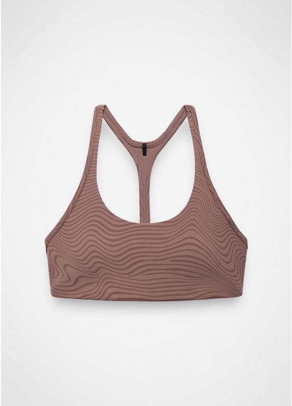 Luxara Racerback Bra, Color: Carob Wavee, image 8