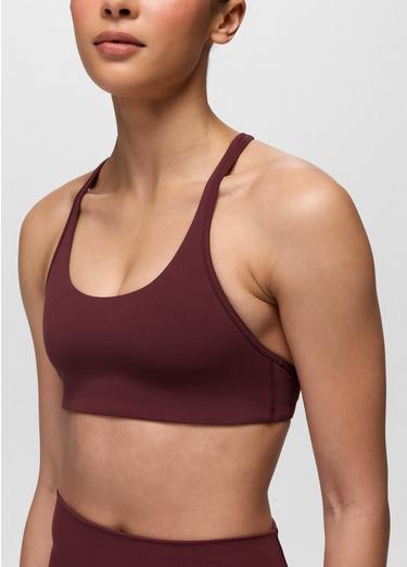 Luxara Racerback Bra, Color: Cacao, image 7