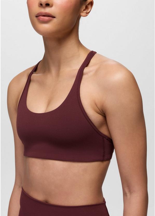 Luxara Racerback Bra, Color: Cacao, image 3