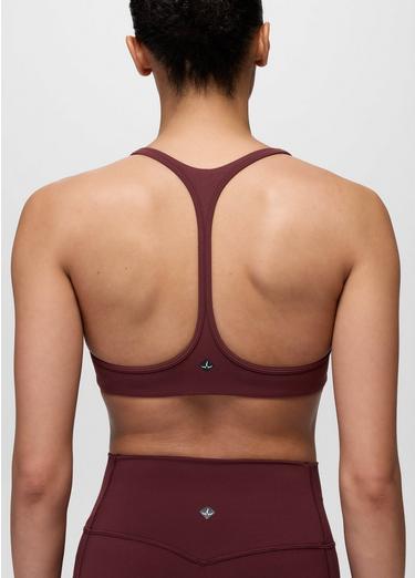 Luxara Racerback Bra, Color: Cacao, image 8