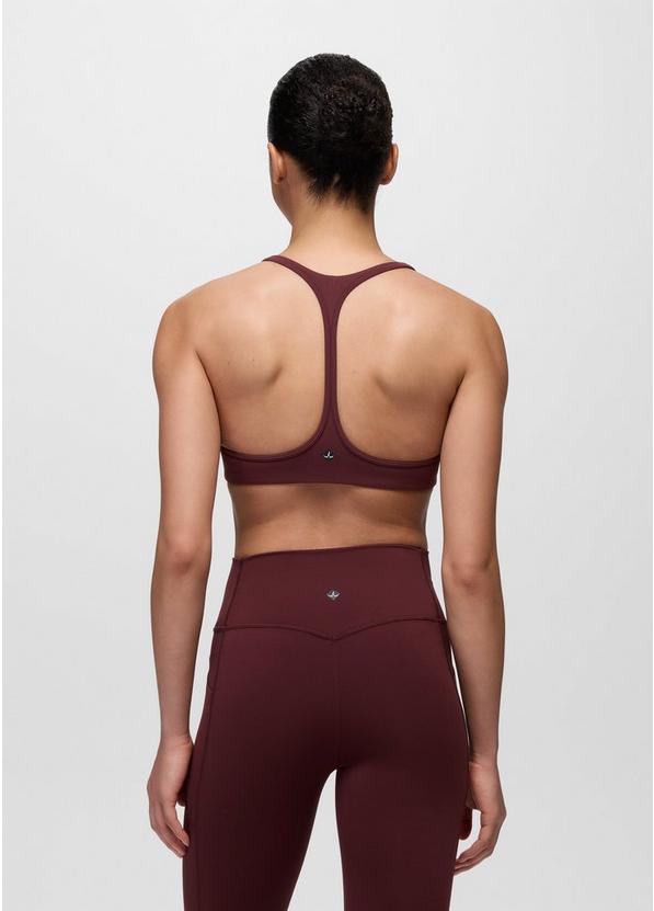 Luxara Racerback Bra, Color: Cacao, image 2