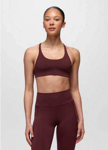 Luxara Racerback Bra, Color: Cacao, image 5