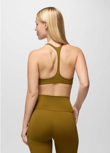 Luxara Racerback Bra, Color: Retro Olive, image 26