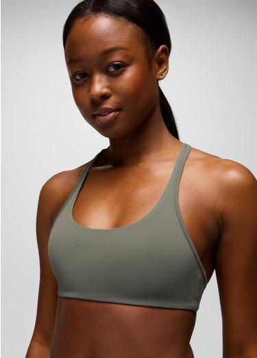 Luxara Racerback Bra, Color: Thyme, image 3