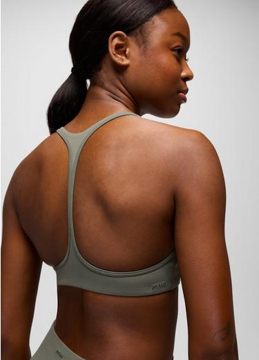 Luxara Racerback Bra, Color: Thyme, image 4