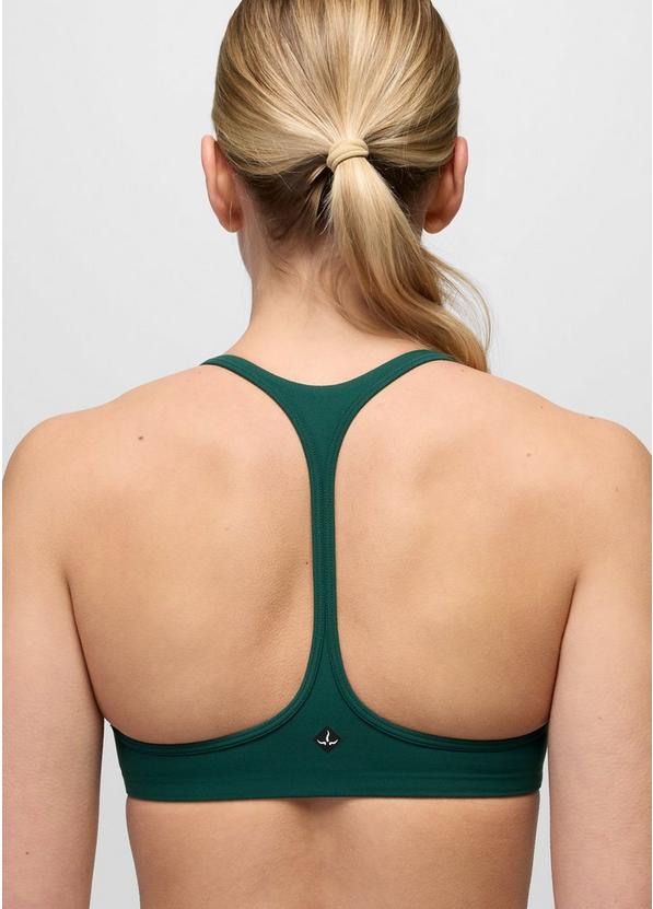 Luxara Racerback Bra, Color: Root Green, image 4