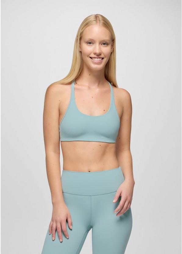 Luxara Racerback Bra, Color: Saltwater, image 1