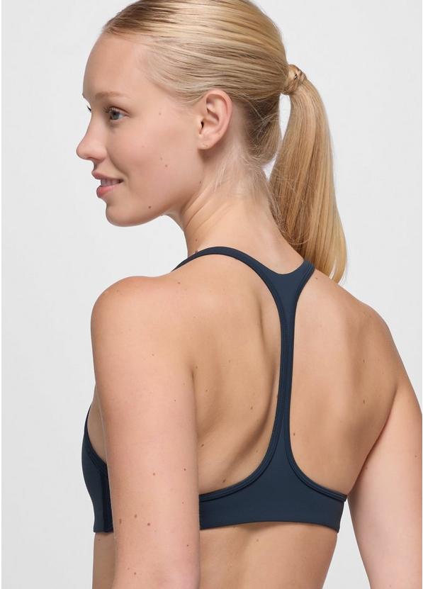 Luxara Racerback Bra, Color: Stormy Night, image 4