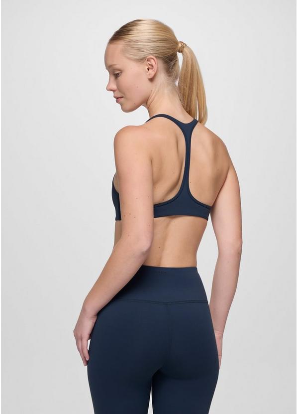 Luxara Racerback Bra, Color: Stormy Night, image 2