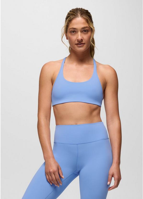 Luxara Racerback Bra, Color: Blue Vibes, image 1