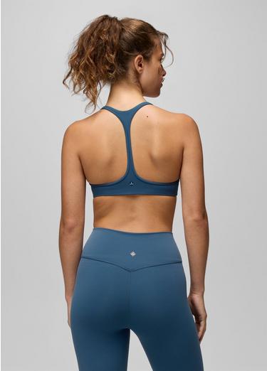 Luxara Racerback Bra, Color: Bluff Blue, image 14