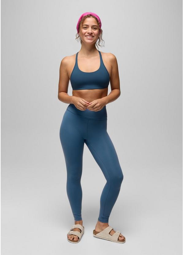 Luxara Racerback Bra, Color: Bluff Blue, image 5