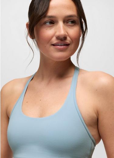 Luxara Racerback Bra, Color: Glacier Skies, image 11